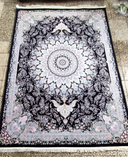فرشینه چاپی جنس مخمل طرح کلاسیک کد FA-150
