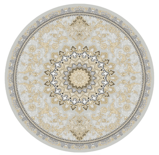 فرشینه گرد(دایره) مخمل کد FR-RD-164